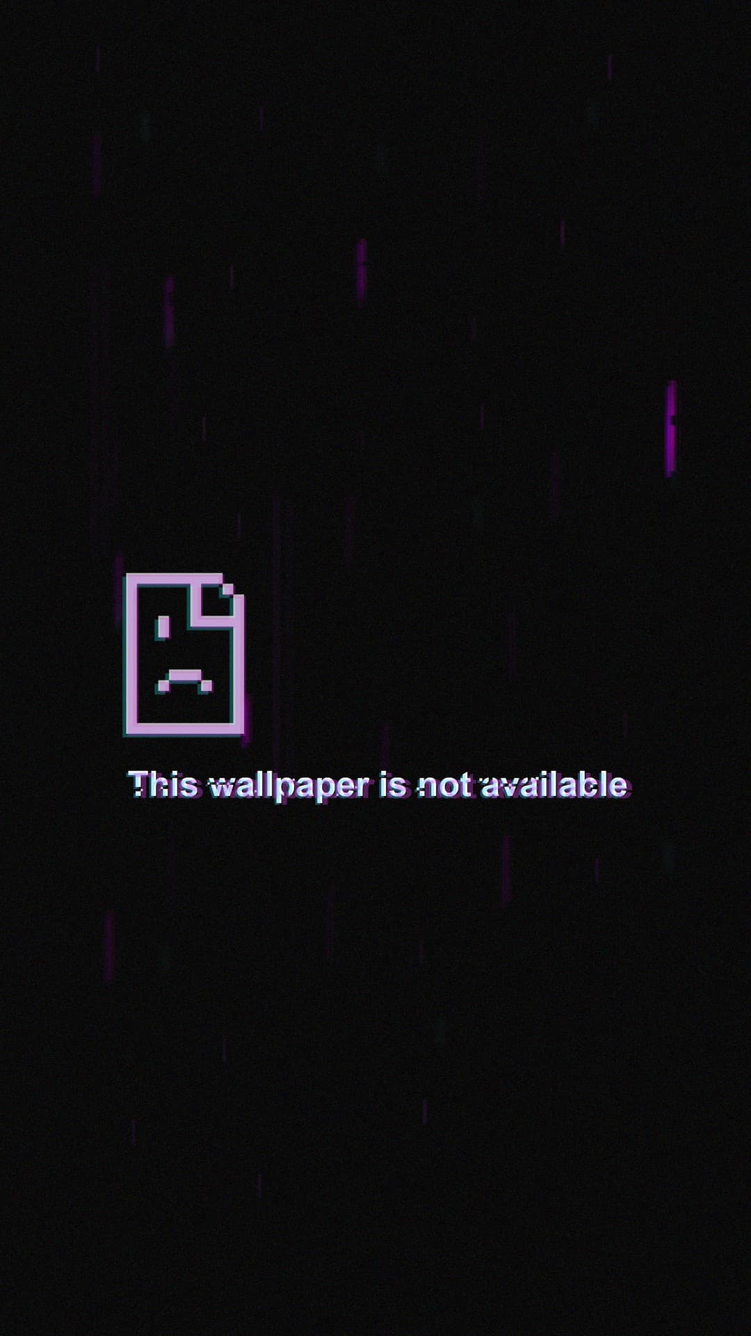 this wallpaper is not available