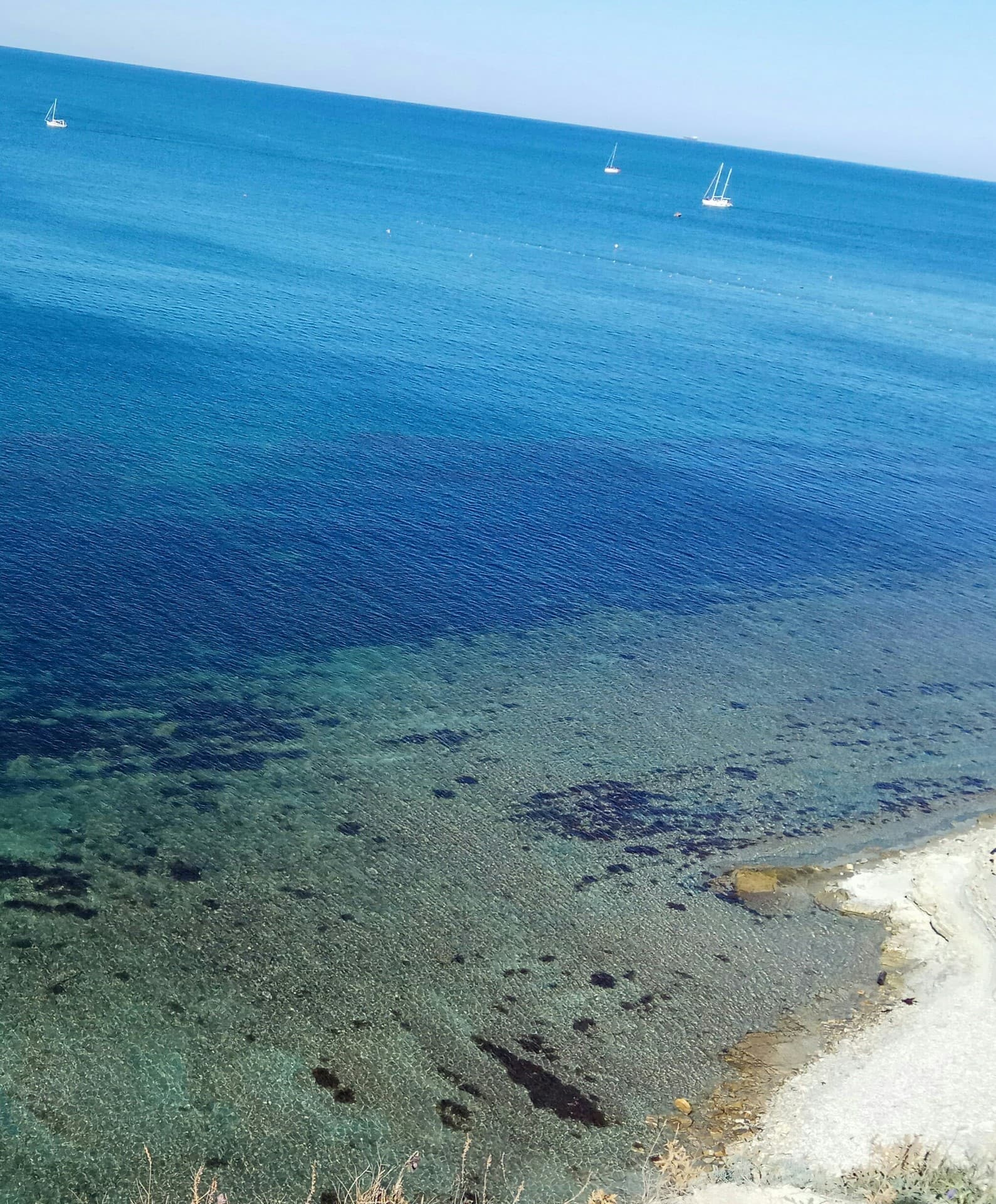море, вид сверху