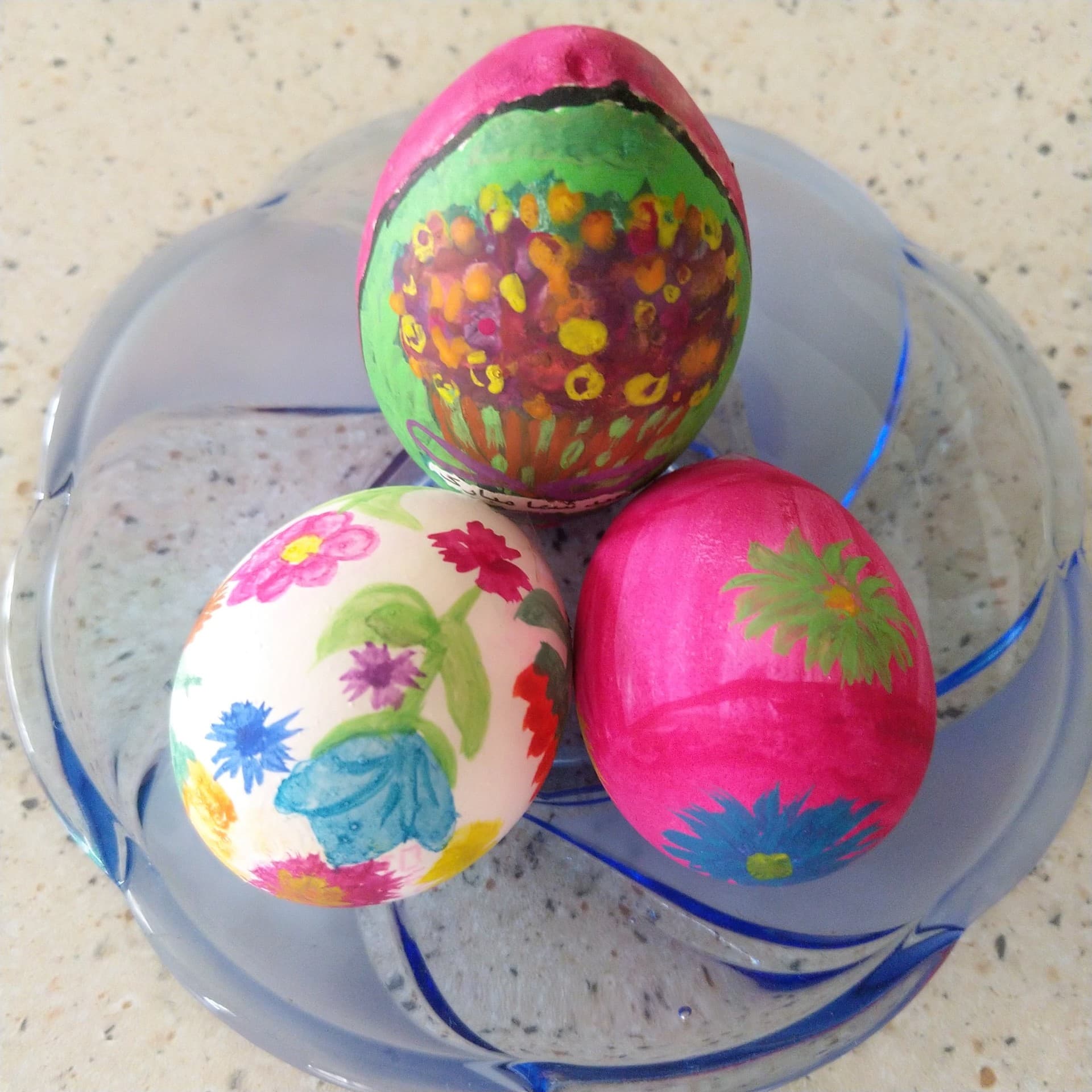 Colored egg