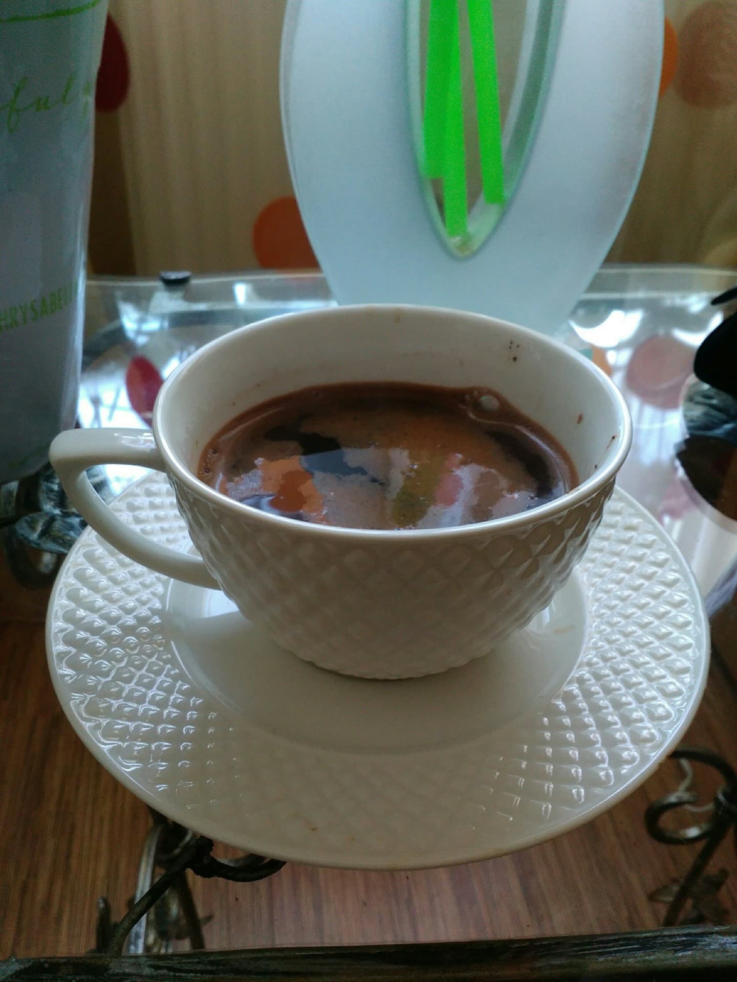 утро