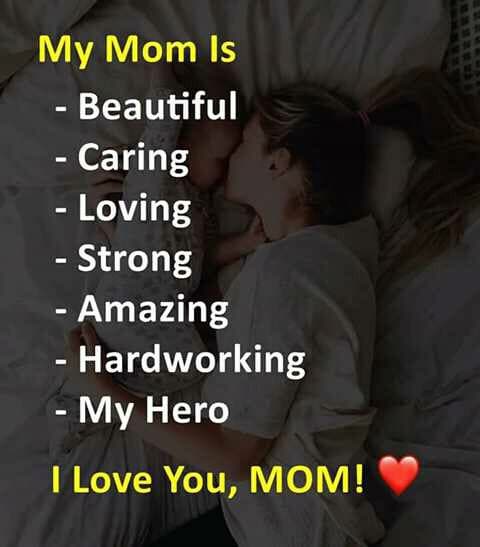 I Love you Mom..