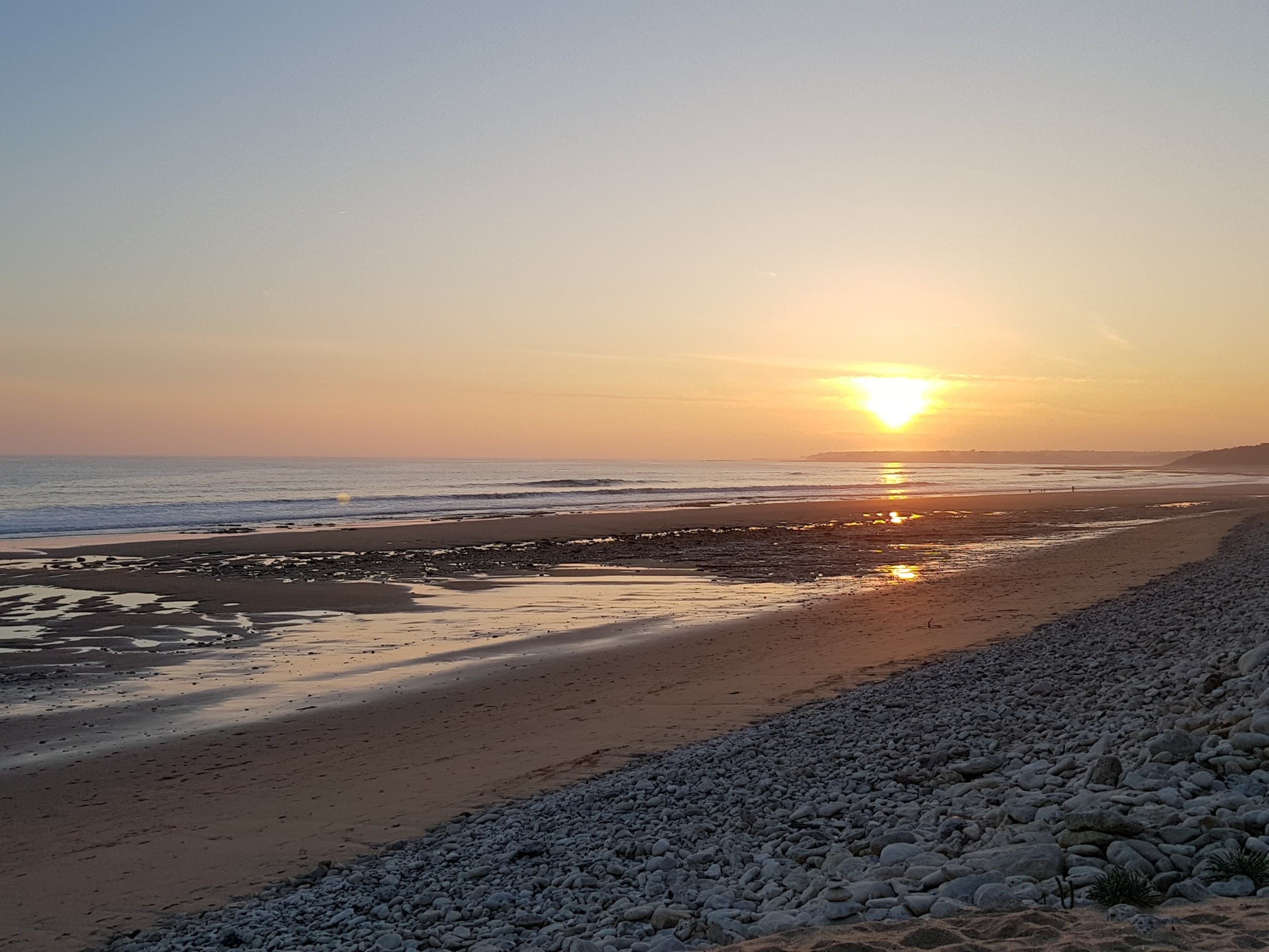 coucher de soleil en Vendée