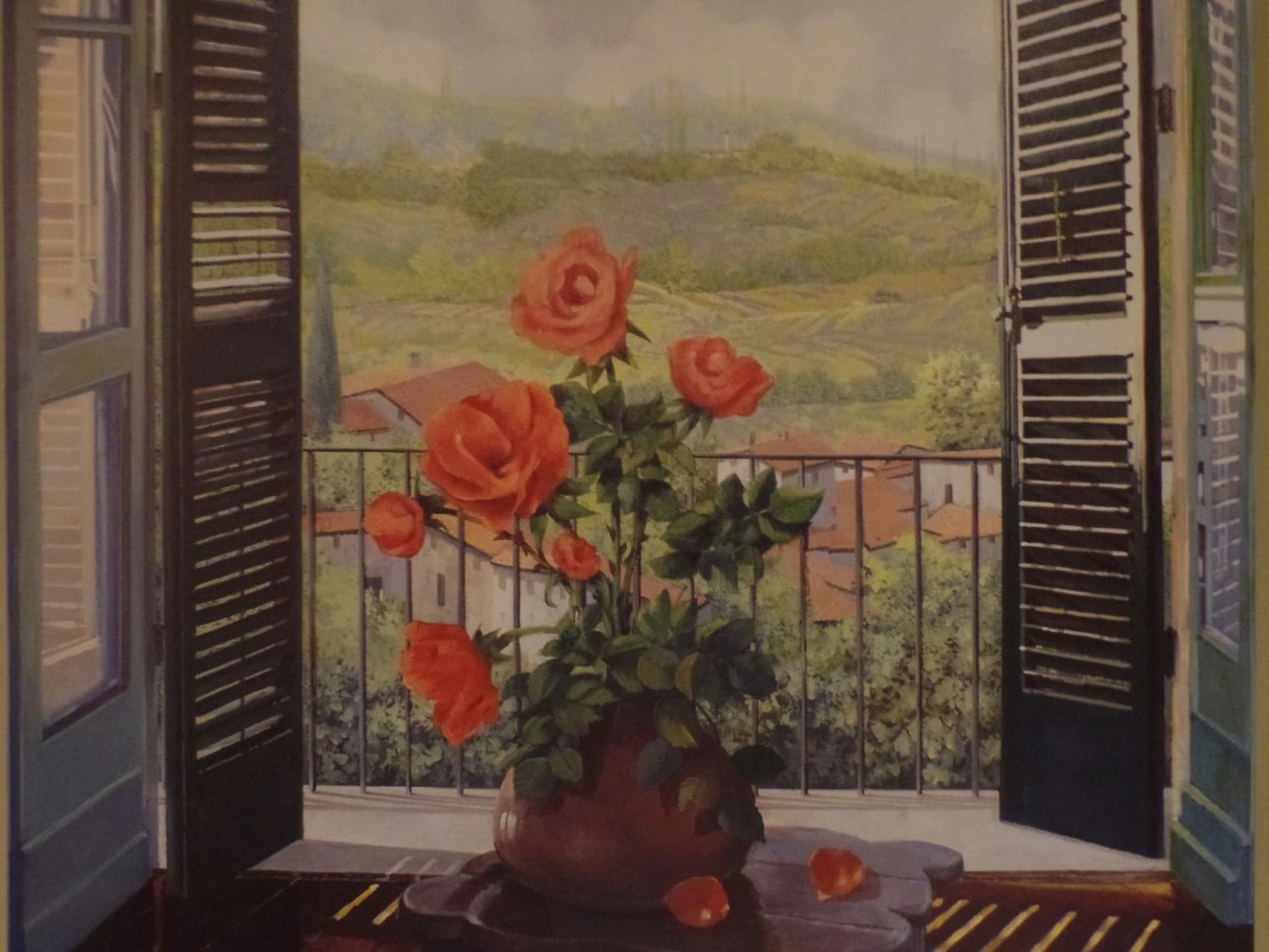 Painting of flowers
