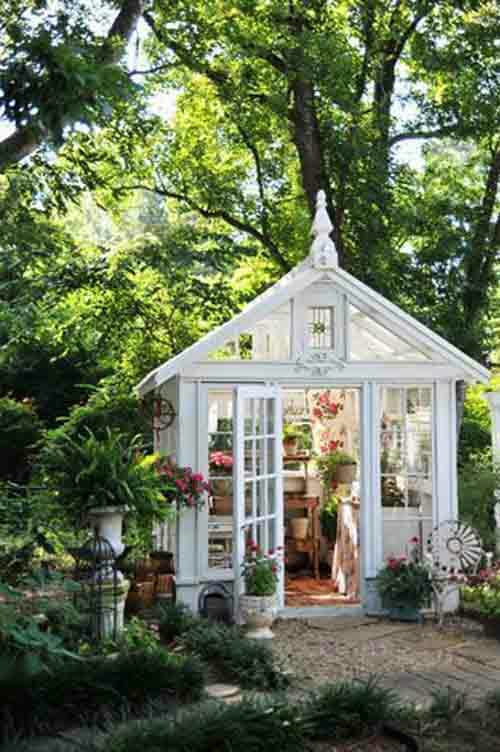 garden shed beauty