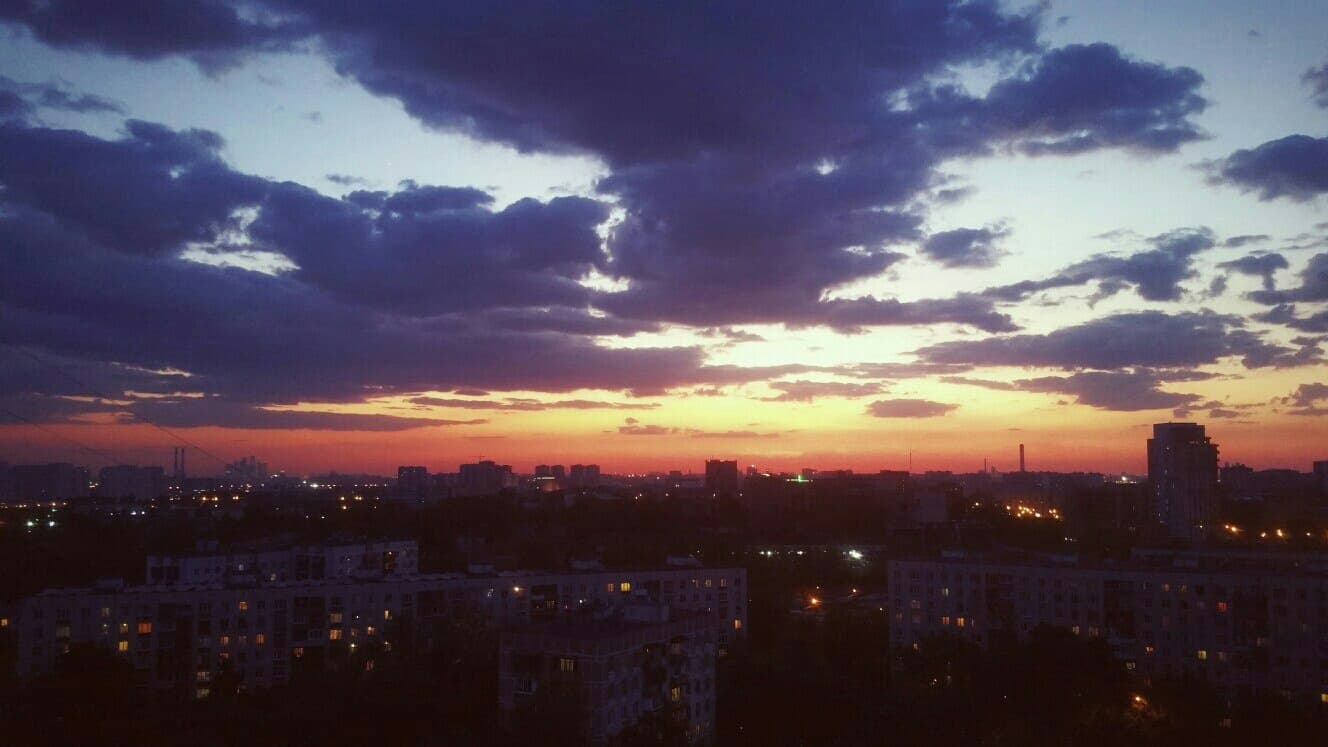 небо