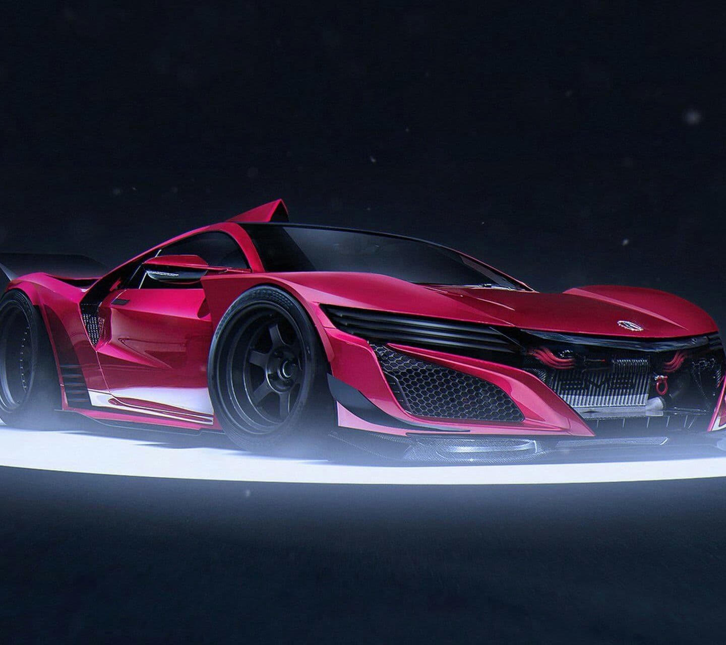 Super Red Car