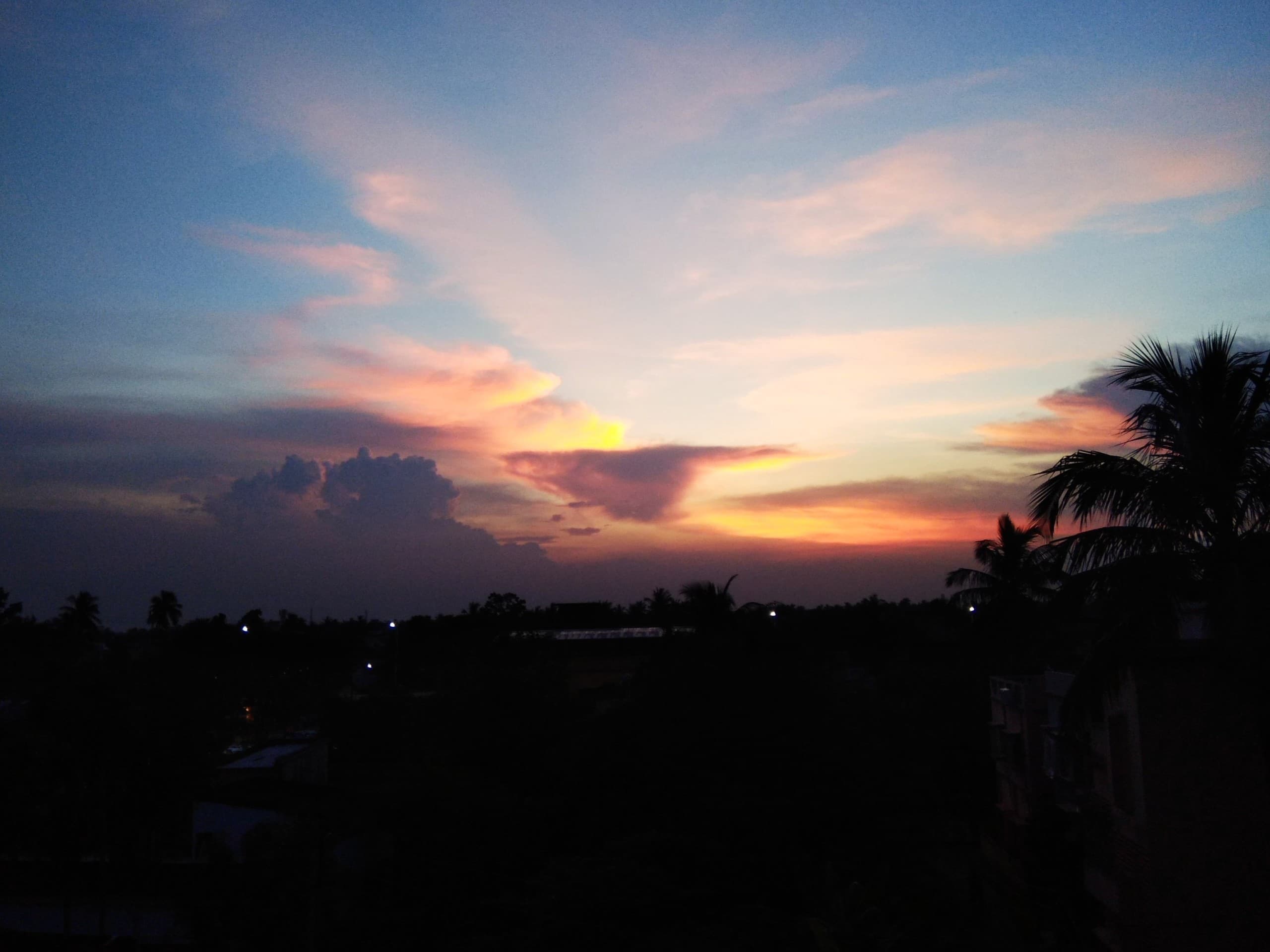 yellow sky