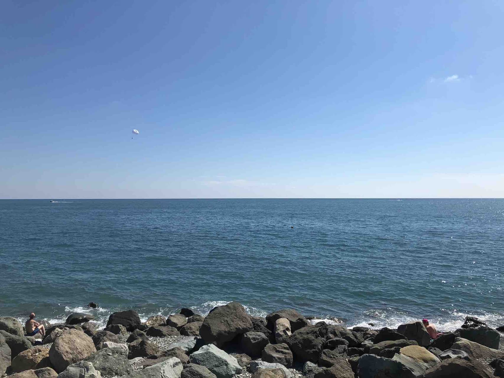 The sea