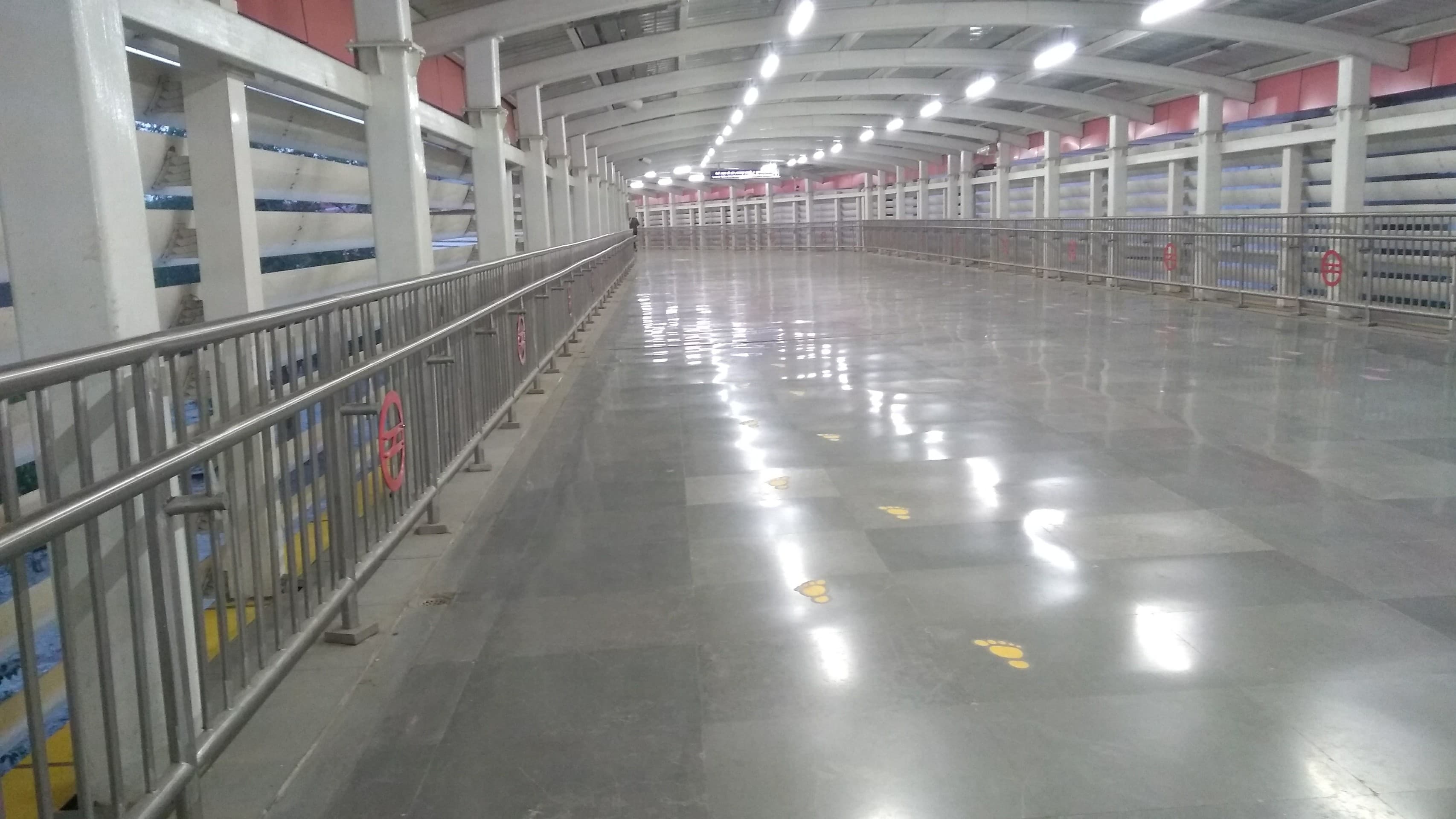 Delhi metro station