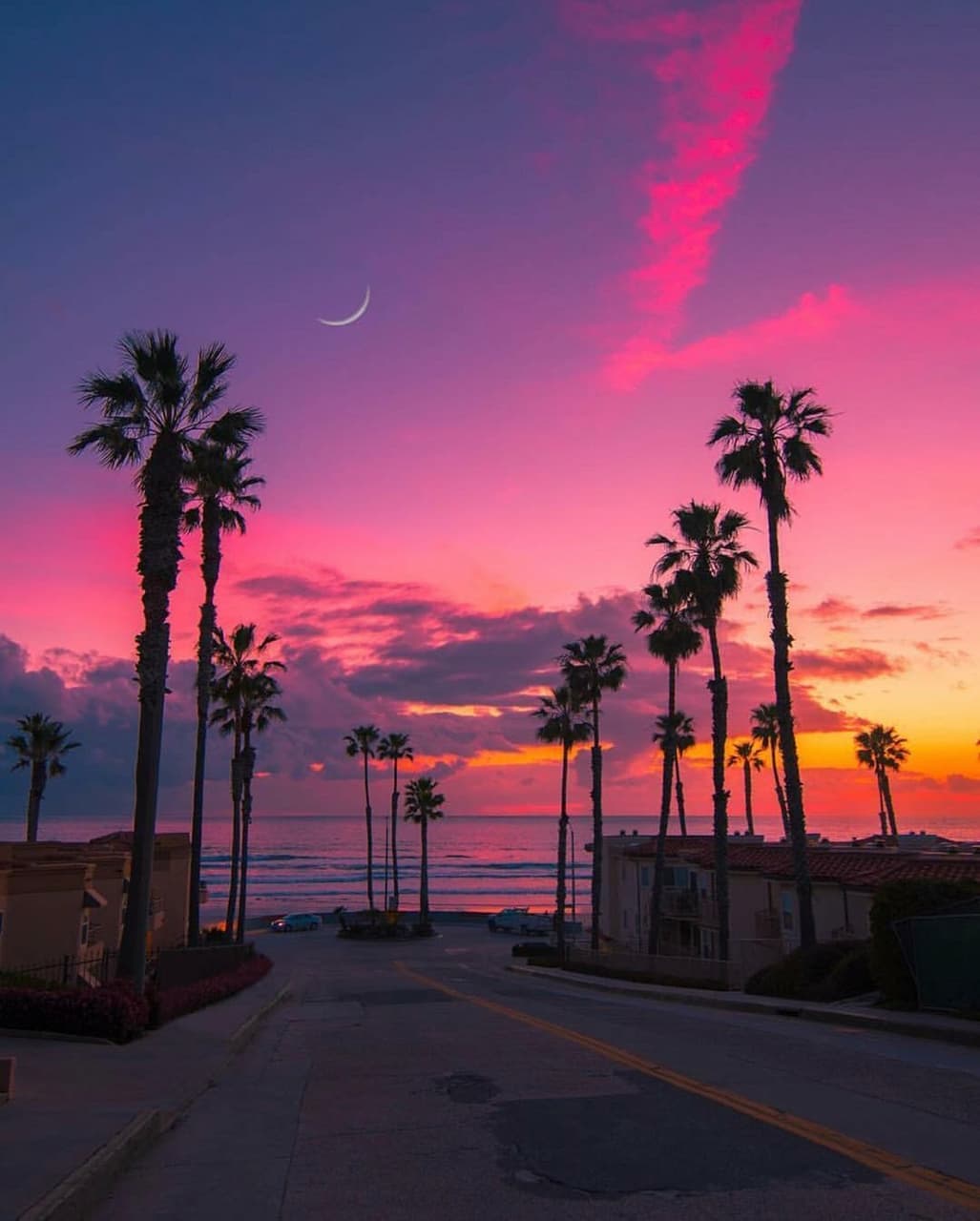 California sunset