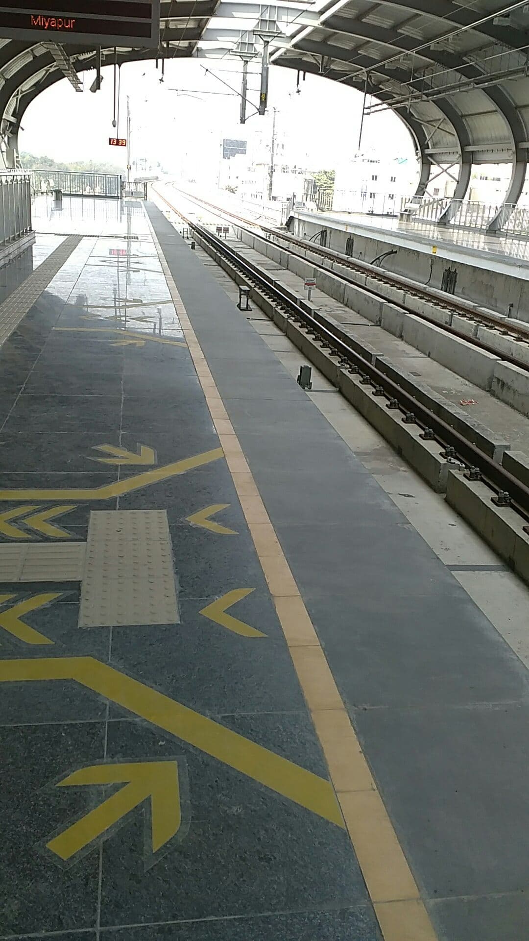 Hyderabad metro station