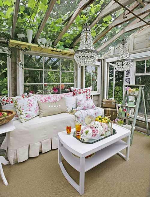 hobo chic outdoors room