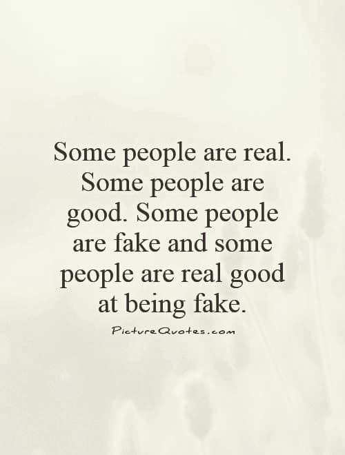 Fake..