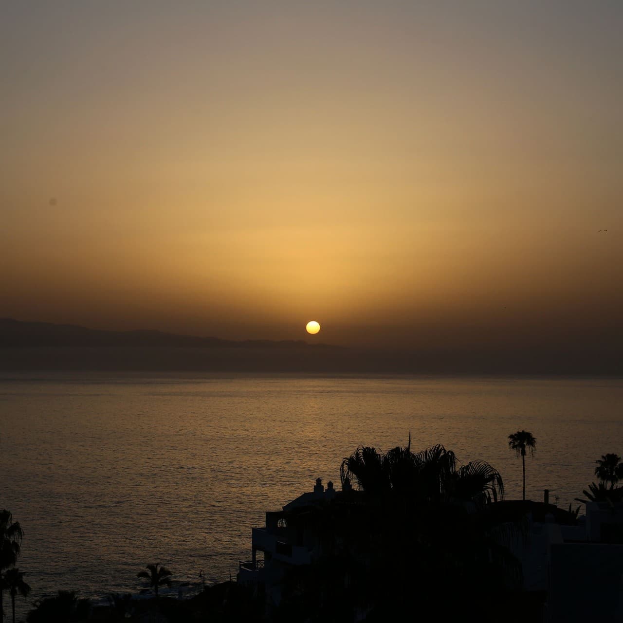 Los Gigantes sunset
