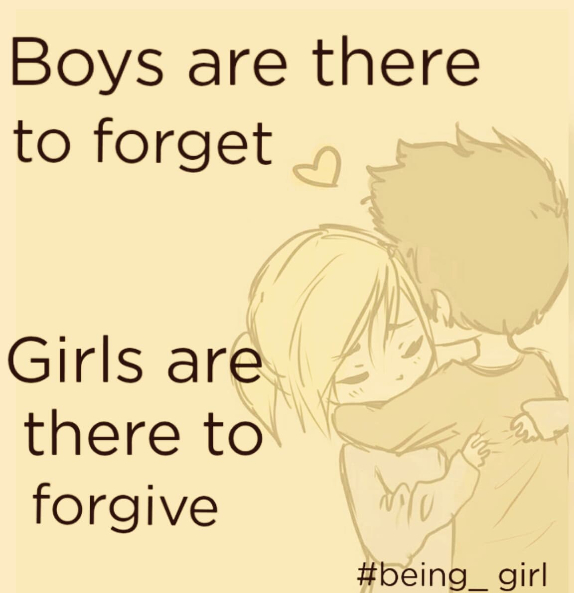 Being girl...