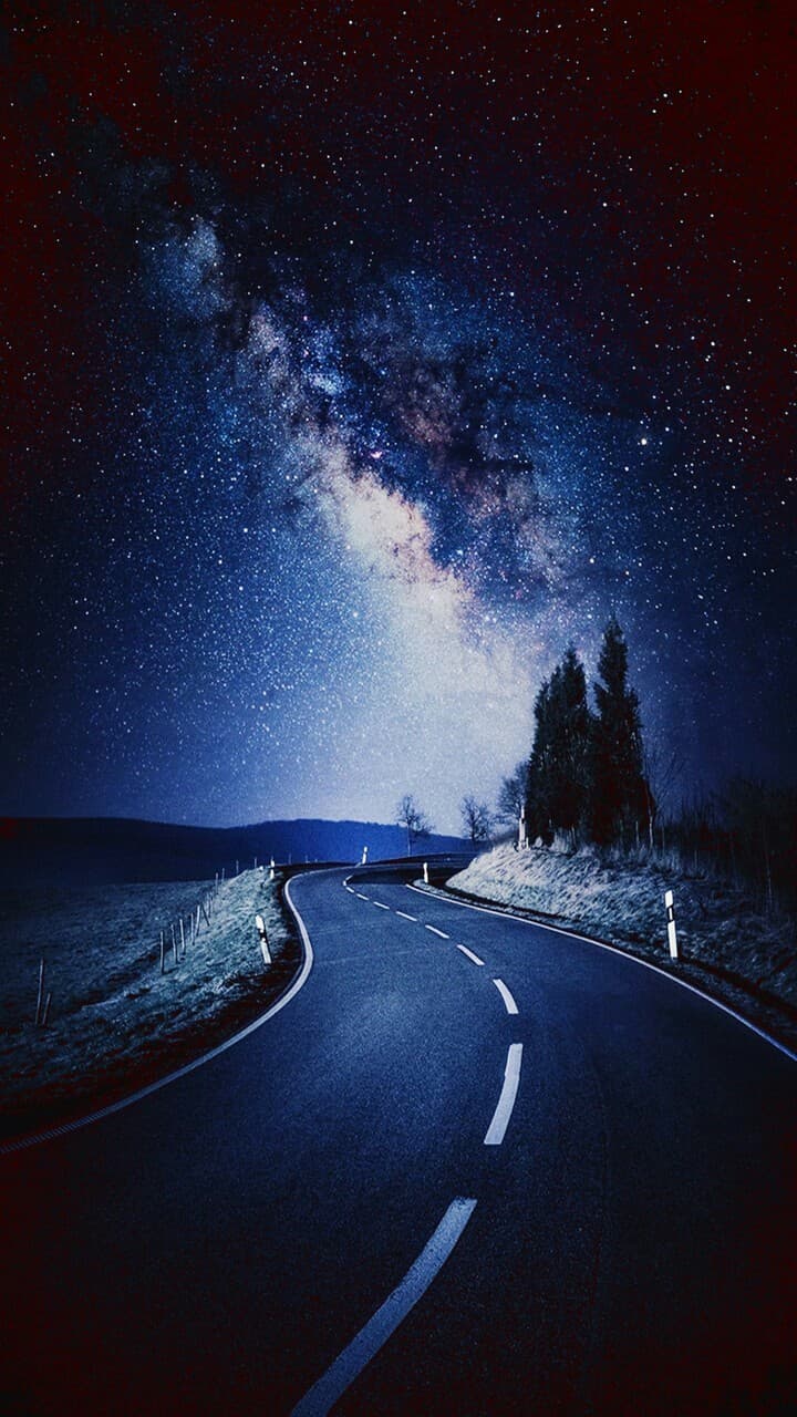 The night sky