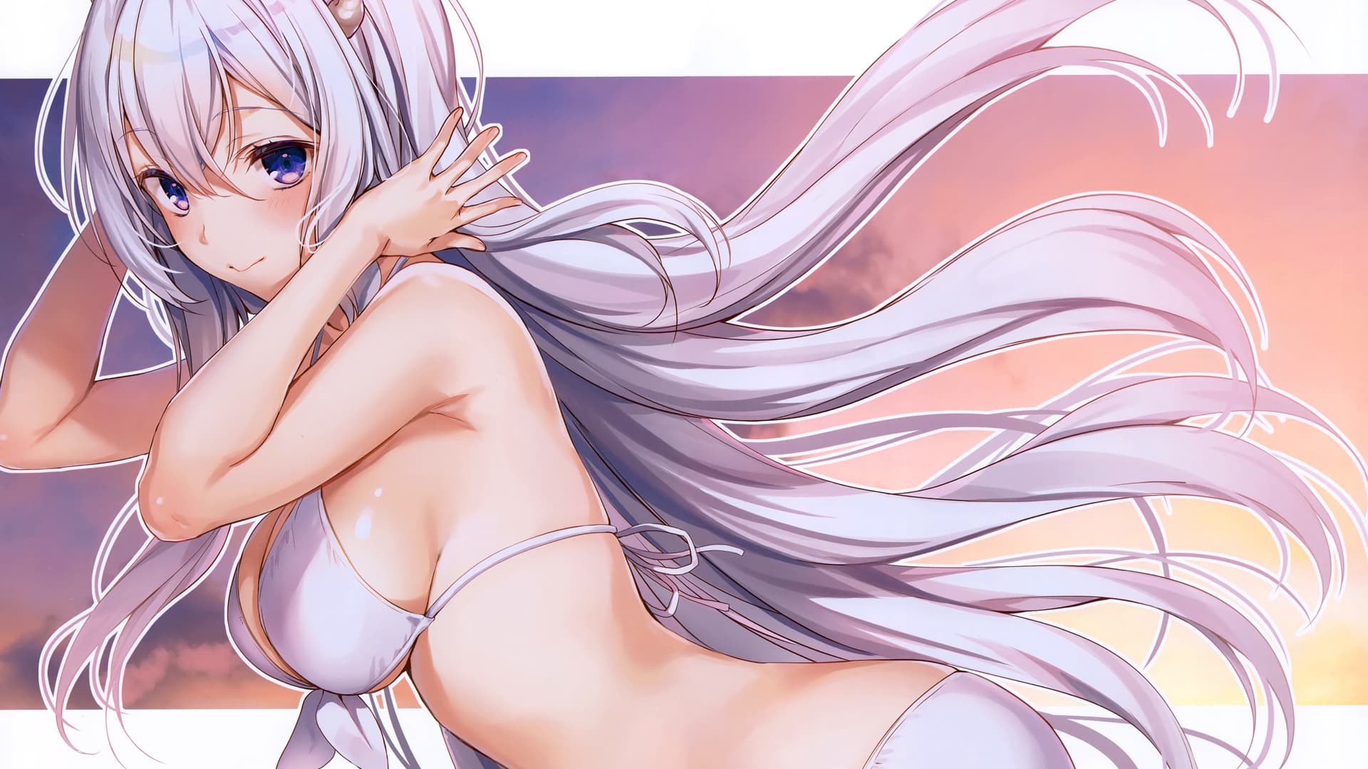anime girls cawaiu