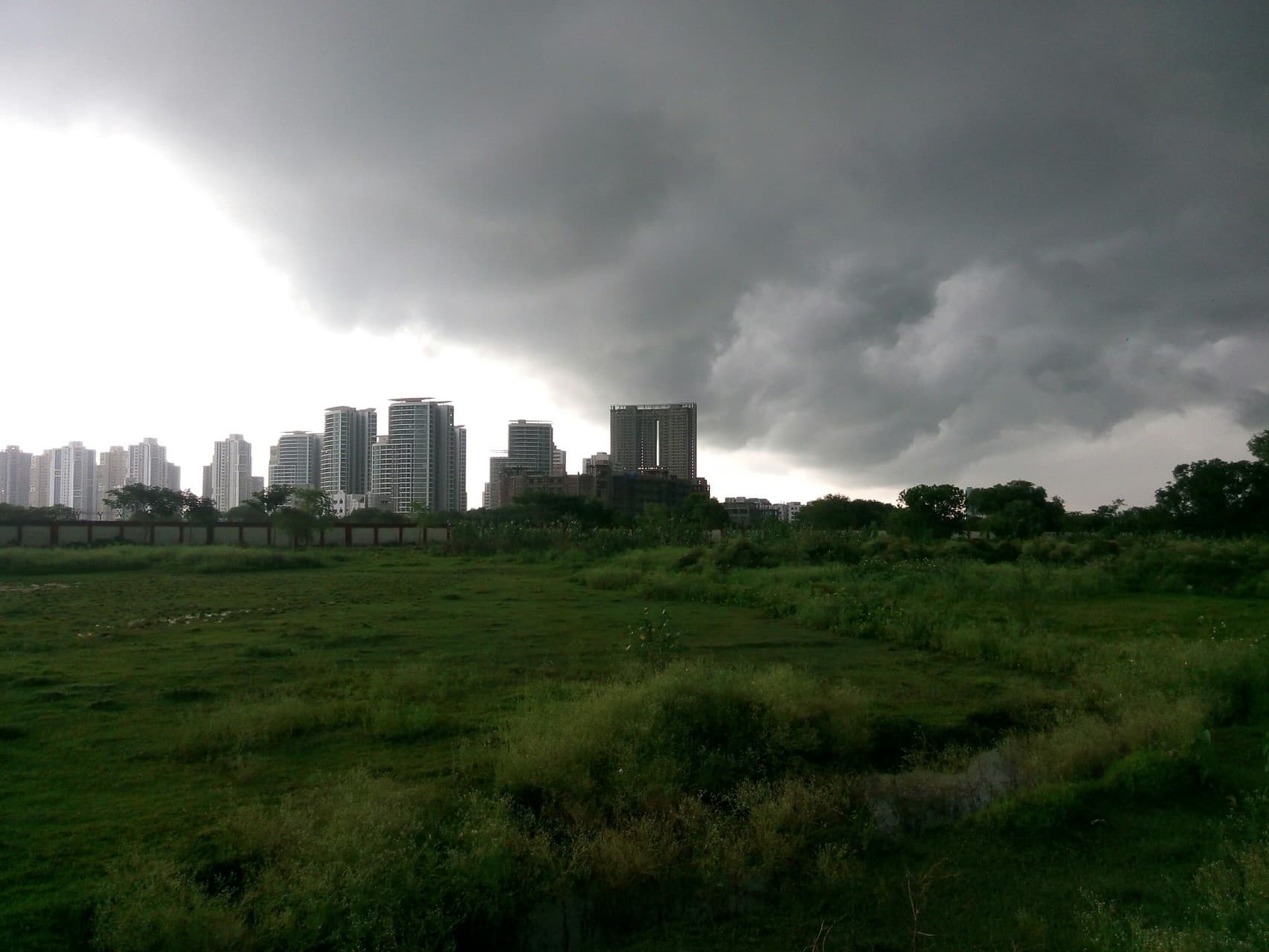 Stormy clouds