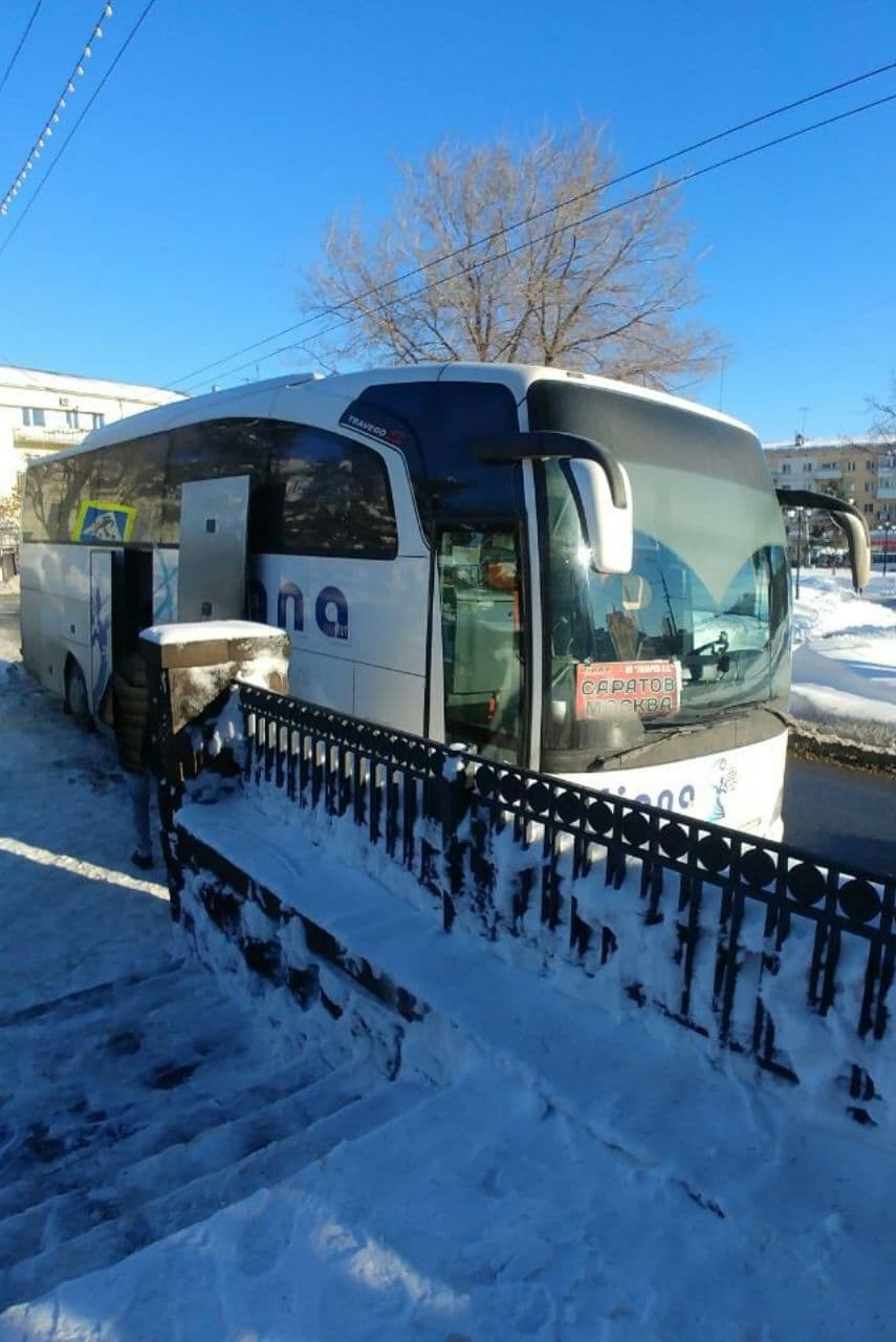 Автобус Саратов-Москва