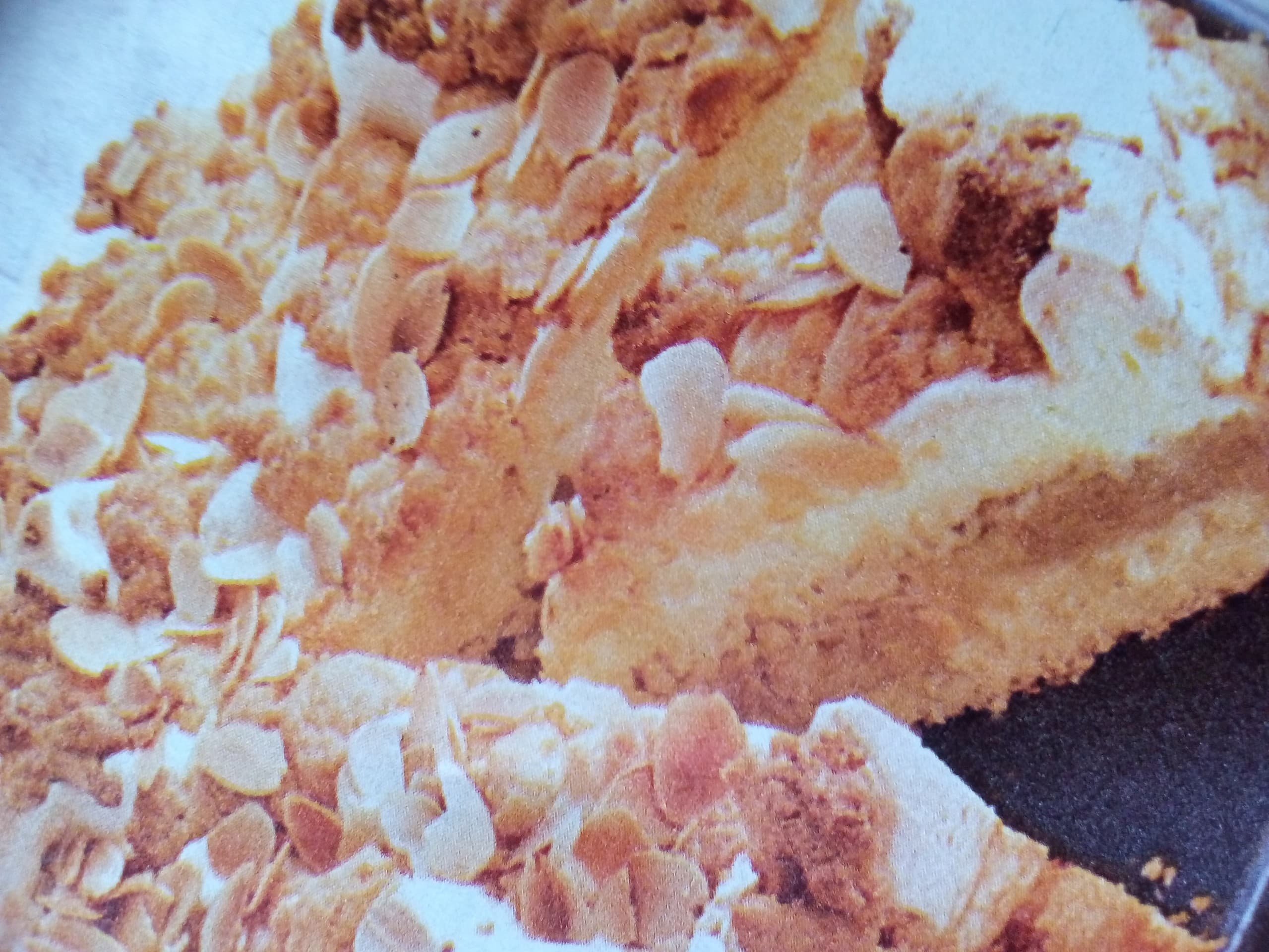 Apfel mit crem und mandel spliter