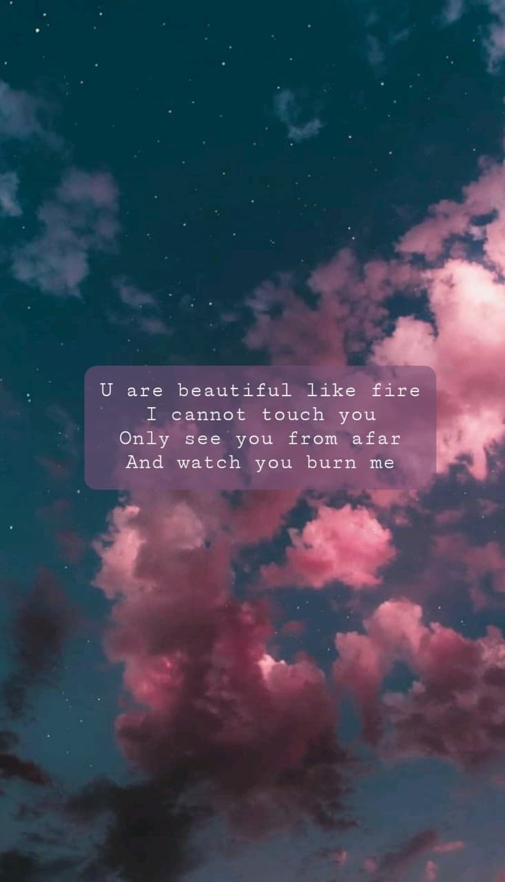 pink clouds