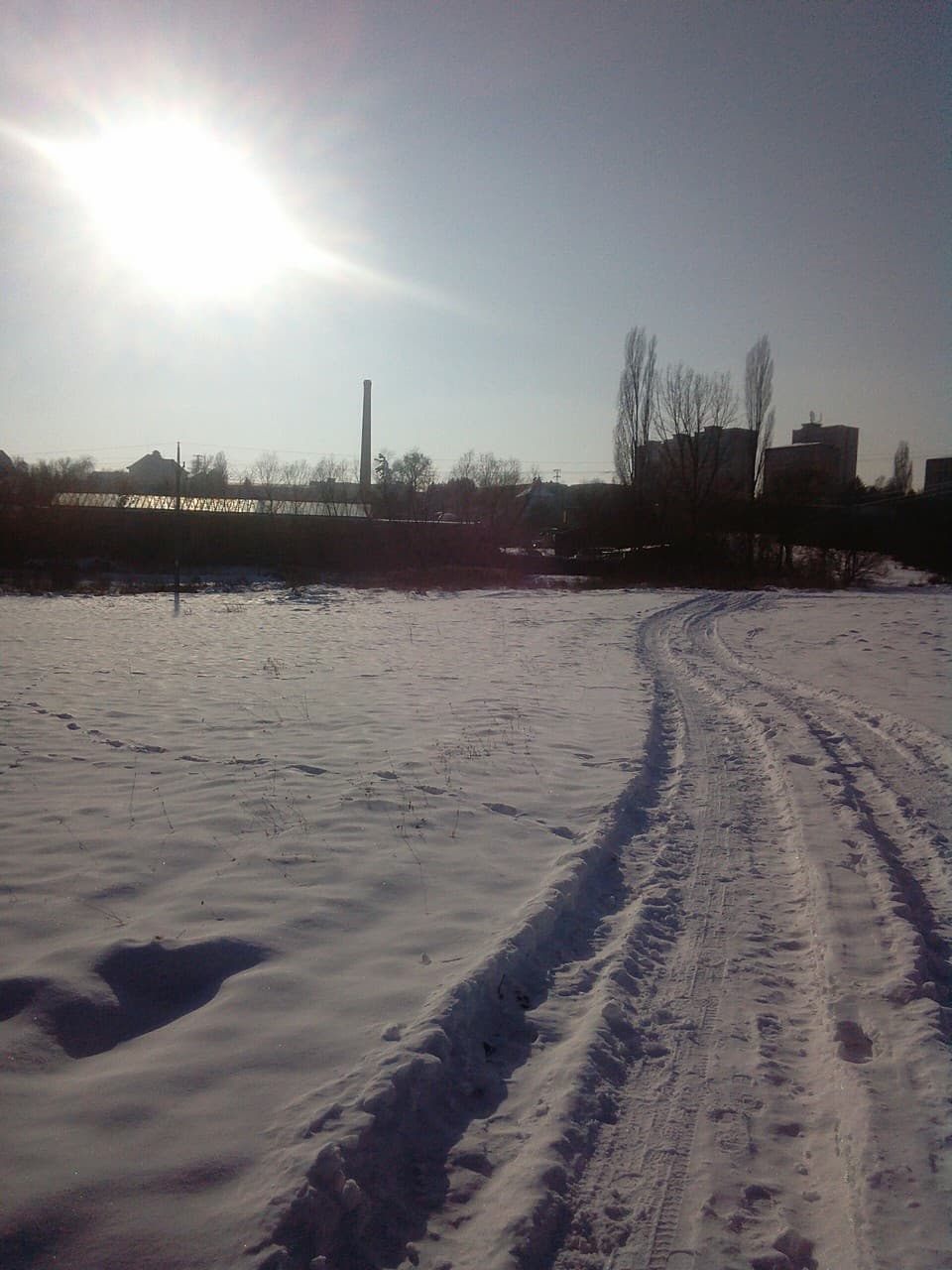 Snow.. Sun