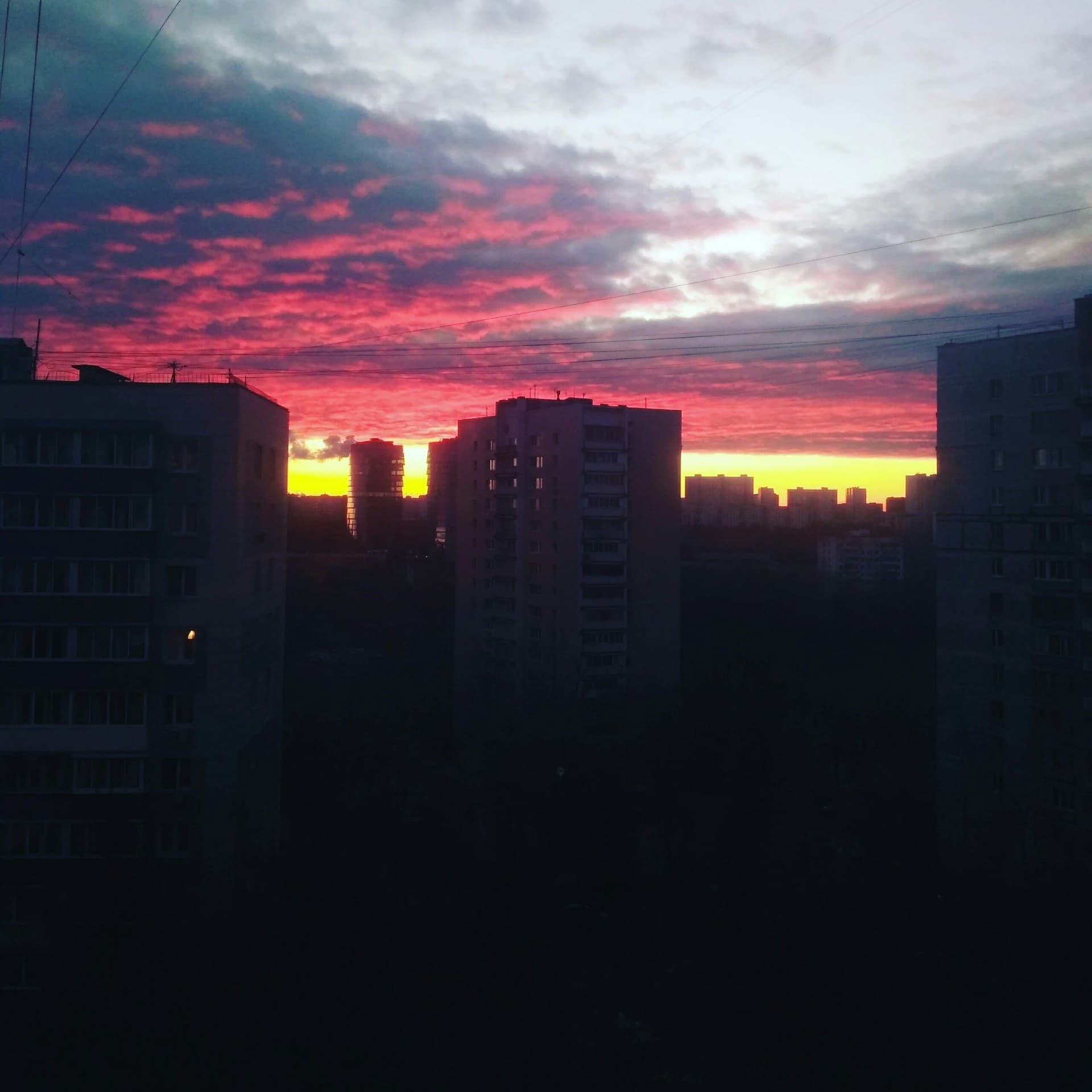 Между небом и землей