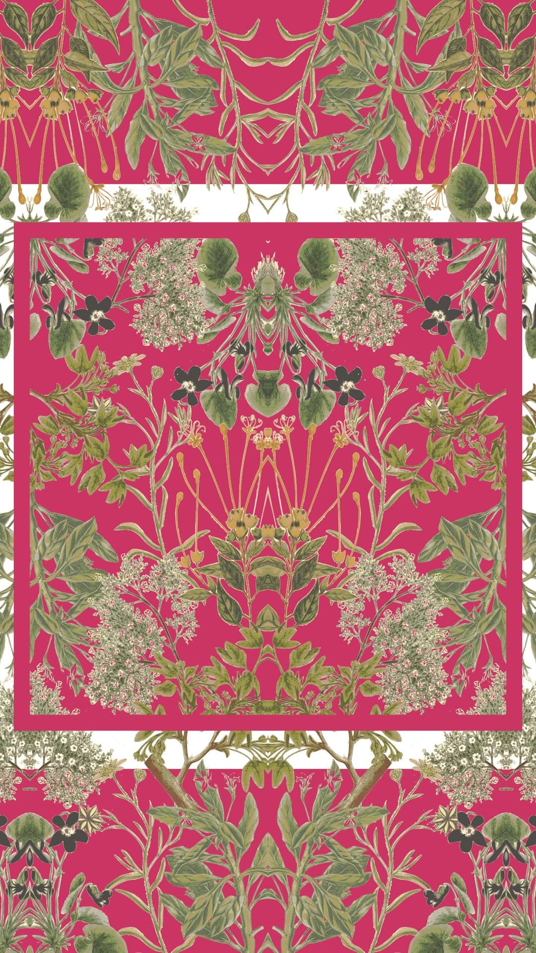 Pink Botanic Frames