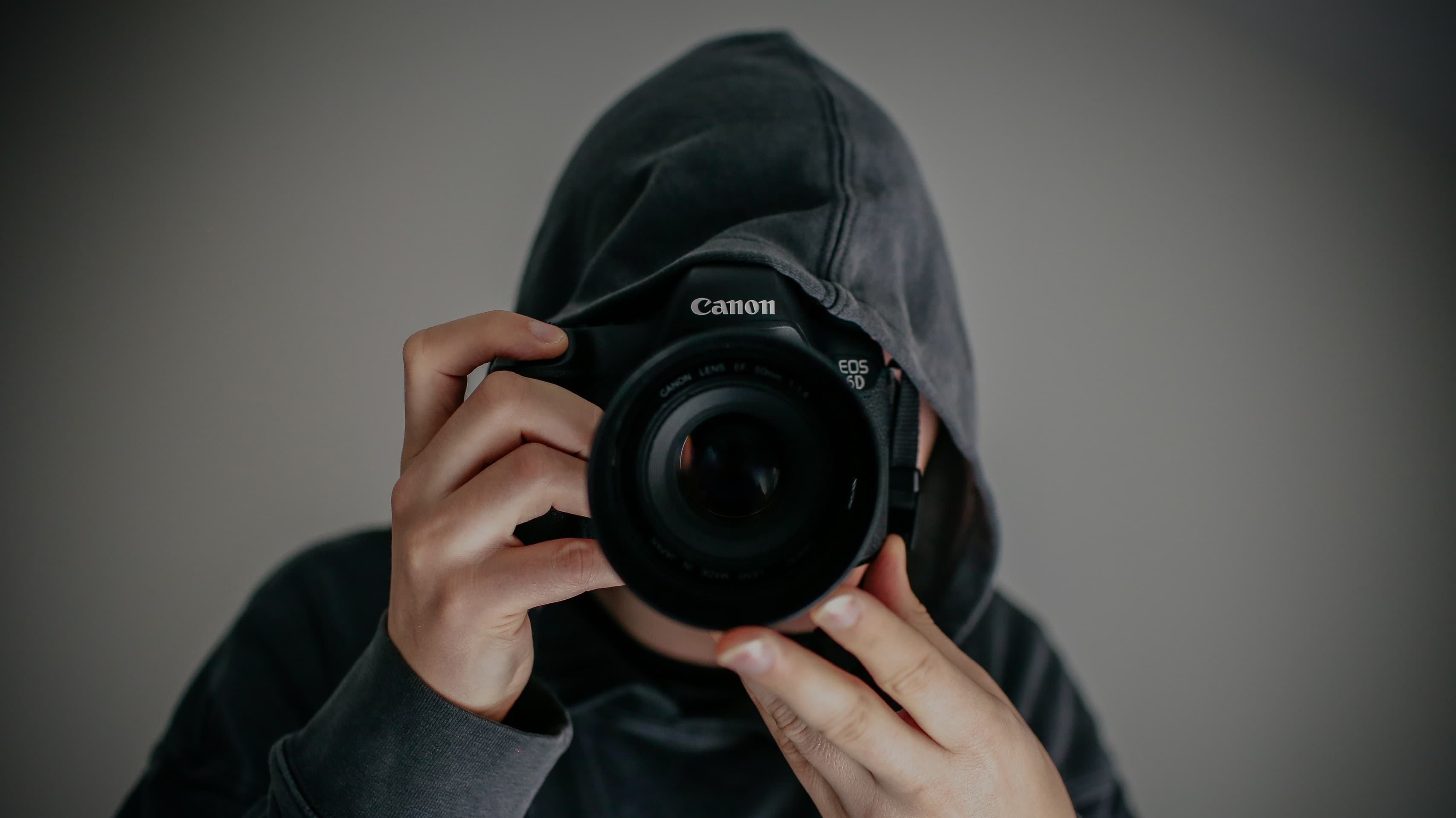 Boy with camera
