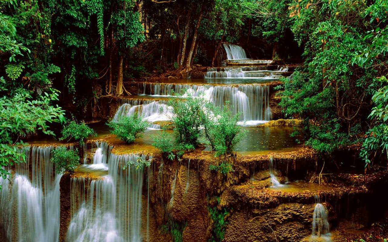 Beautiful waterfall
