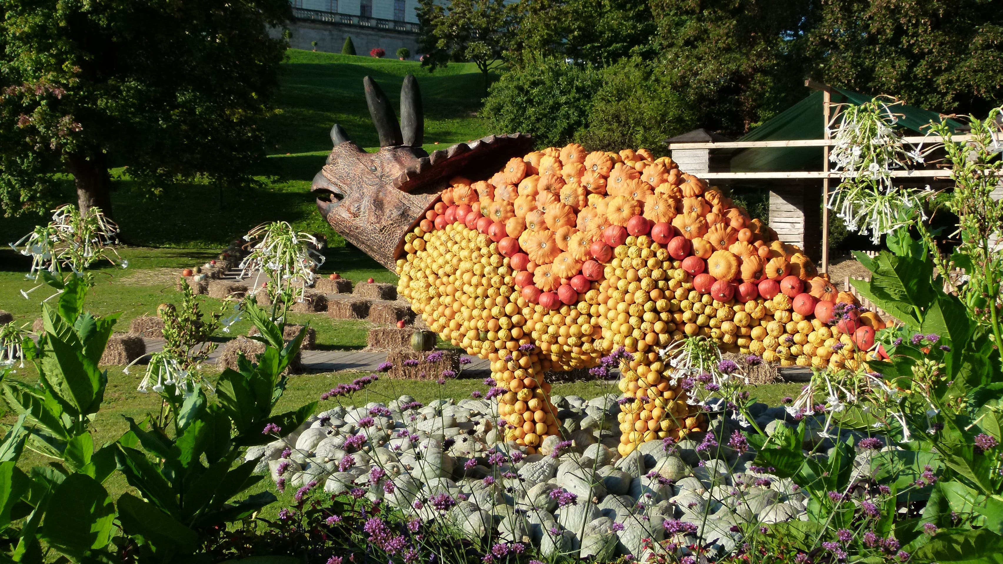 Kürbis Ausstellung Blühendes Barock Schloss Ludwigsburg 2011